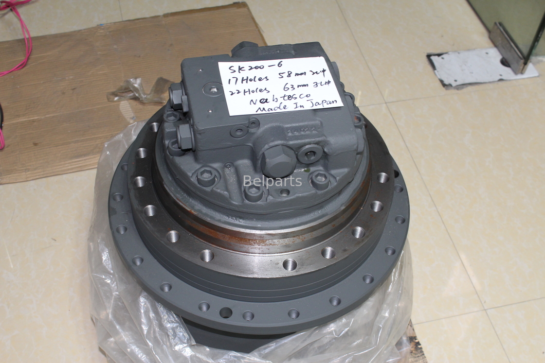 掘削機はKobelco YN15V00011F1 YN15V00011F3 YN15V00011F4のためのSk200-6eの油圧最終的なドライブを分ける