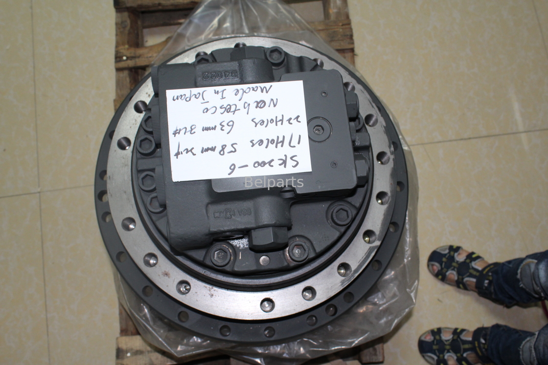 掘削機はKobelco YN15V00011F1 YN15V00011F3 YN15V00011F4のためのSk200-6eの油圧最終的なドライブを分ける
