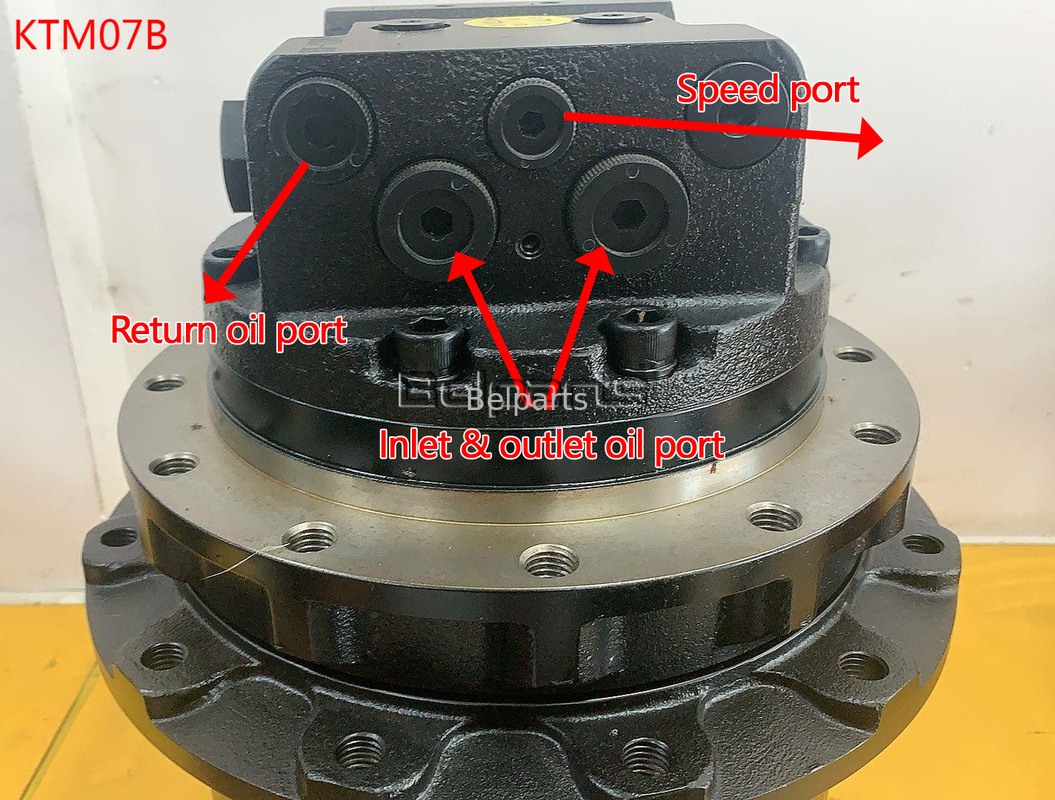 ベルパーツ トラベルモーターアシー TM07B R60 DH55 R55-9 31M8-40010 掘削機部品用