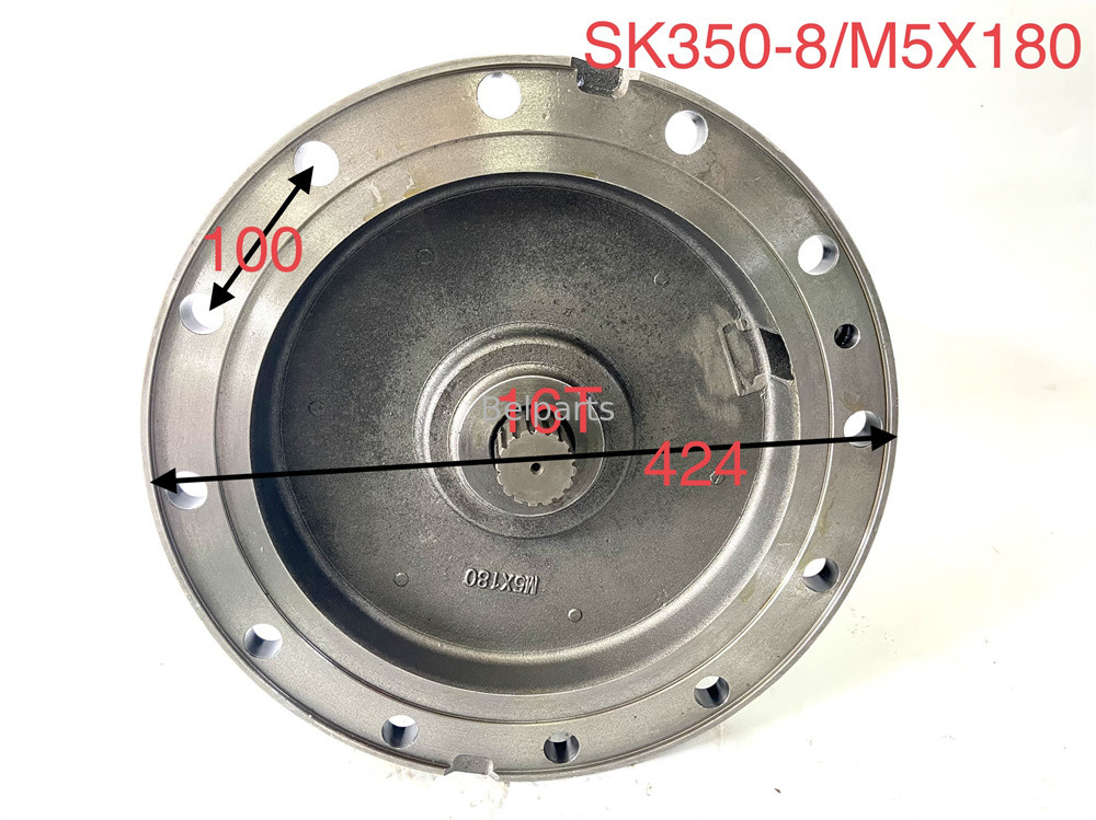 ミニエグババターの部品のための液圧スイングモーター M5X180 SK350-8 CX370