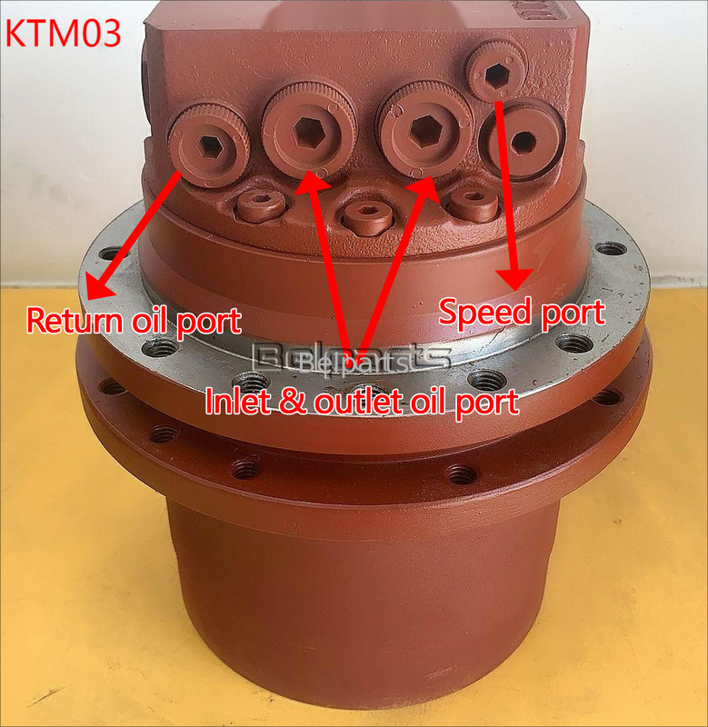 TM03 MAG18VP-220 PHV2B MB0161 掘削機走行モーターアセンブリ CX27B CX22B EC20
