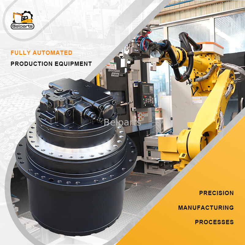 SK350-8 SK330-8 SH350A3 R290LC-9S R2900LC-7 コベルコ用の移動減速機 ハインダイ掘削機用スペアパーツ LC15V00026F1 LC15V00026F2 ウォーキング減速機組