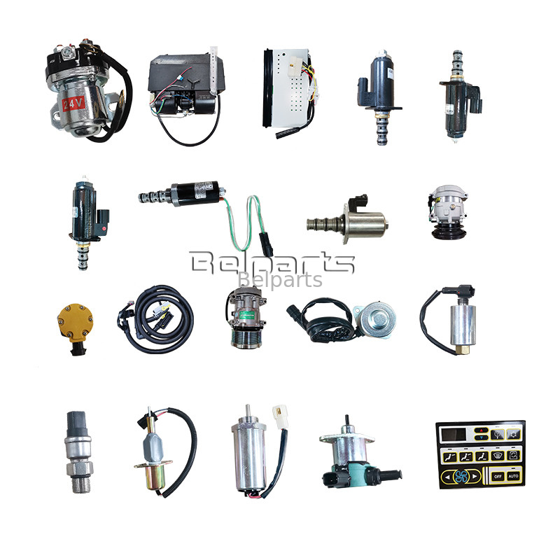 E320B E322B E322Cの掘削機の電気部品116-3526 1163526の旅行モデル最終的なドライブ回転式電磁弁