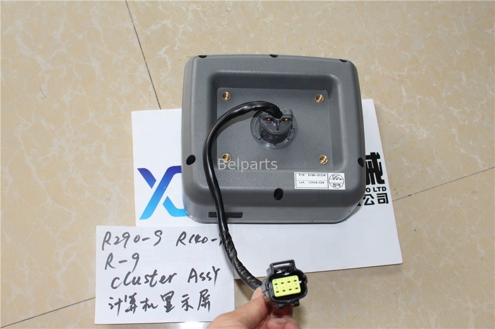 掘削機のコントローラーR520-9S R290LC-9の集り組立R140w-9 R200w-9の表示パネル21Q6-30102 21Q6-40300