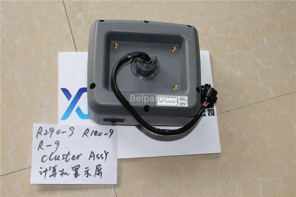 掘削機のコントローラーR520-9S R290LC-9の集り組立R140w-9 R200w-9の表示パネル21Q6-30102 21Q6-40300