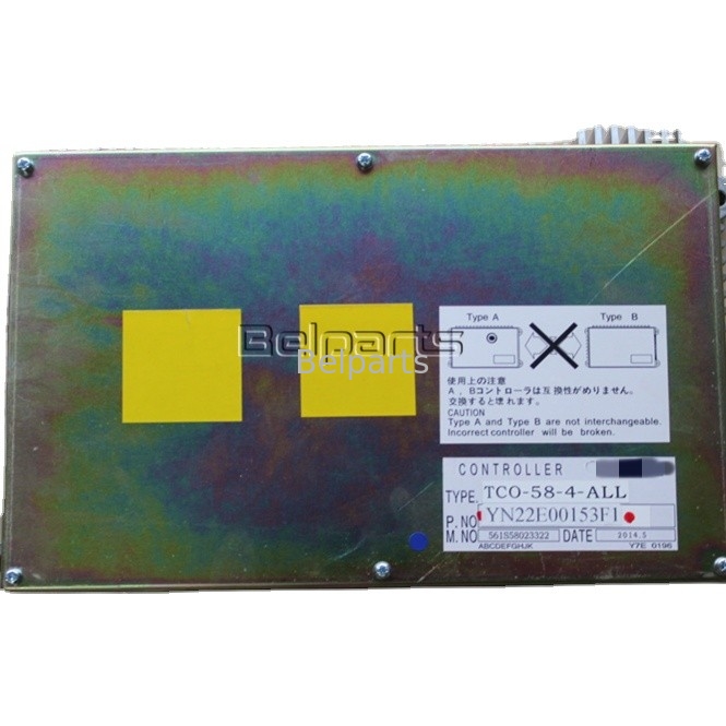 掘削機のための機械類エンジンSK210-6 SK210-6E SK200-6EエンジンのコントローラーYN22E00153F1コンピュータ板