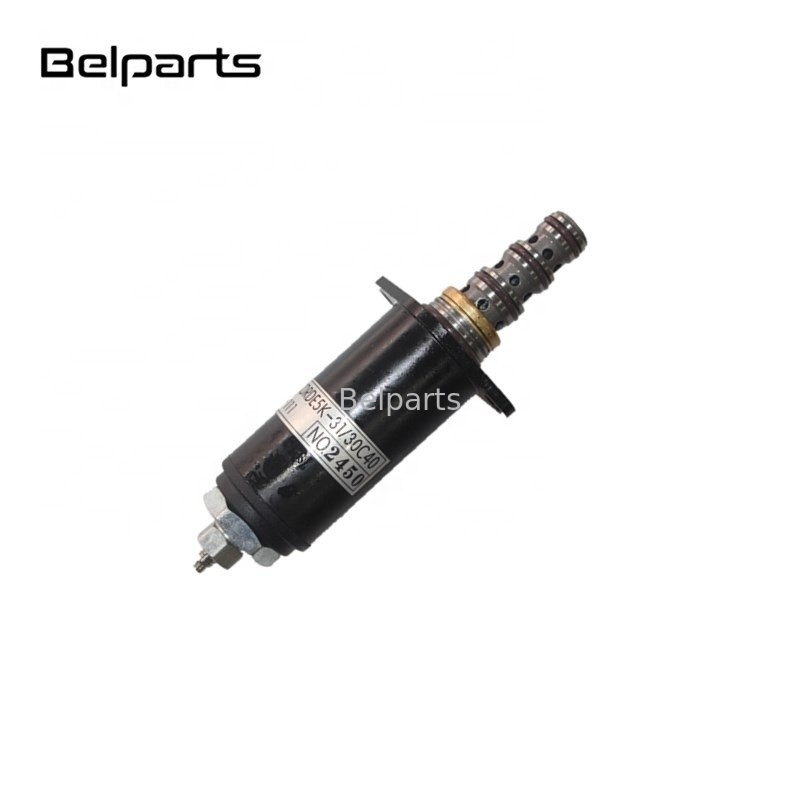 掘削機SK200-6 SK200-8 SK200-6E SK230-6Eの電気予備品YN35V00018F2 YN35V00041F1の油圧ポンプのソレノイド