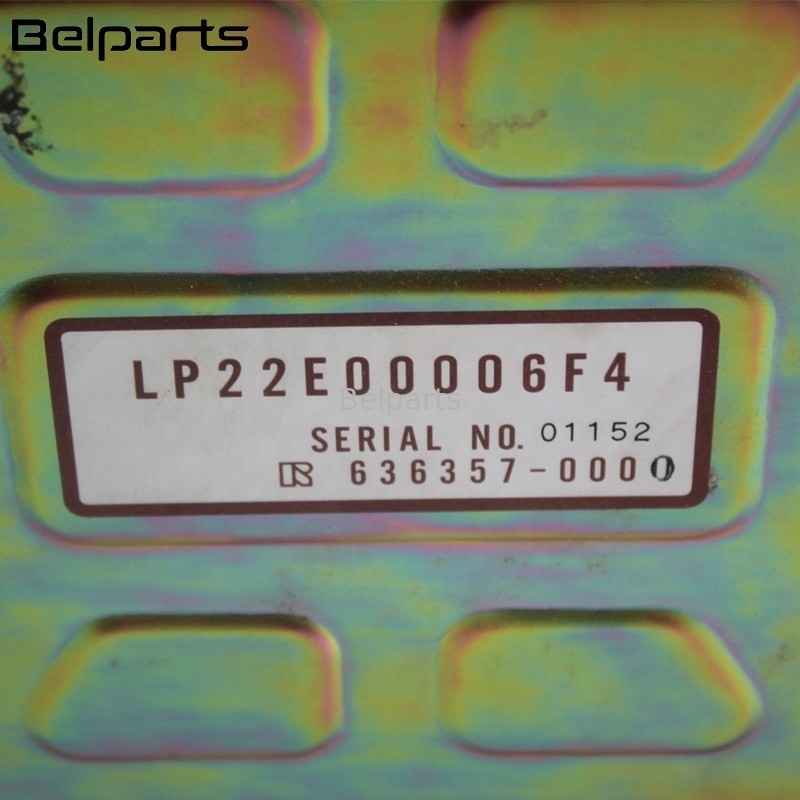 Trackhoeの掘削機の小型坑夫SK120-2の掘削機のコントローラーECU LP22E00004F2コンピュータ板
