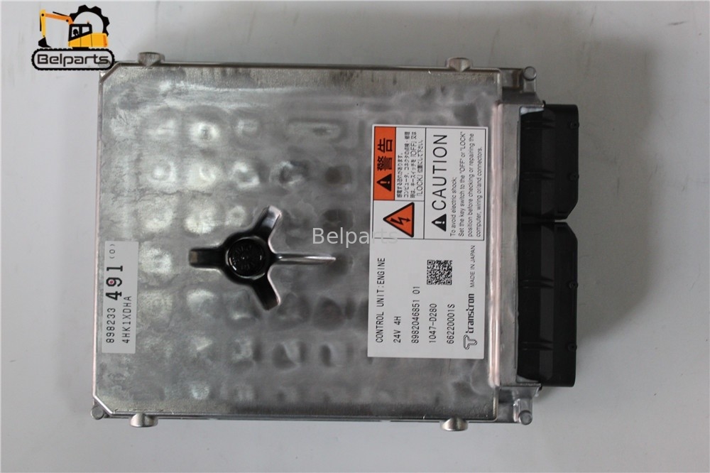 Belpartsの掘削機エンジンの計算機制御板ECU ZX240-3 190DW 220DW 225DLC 4HK1 8-98233491-0の8982334910コントローラー