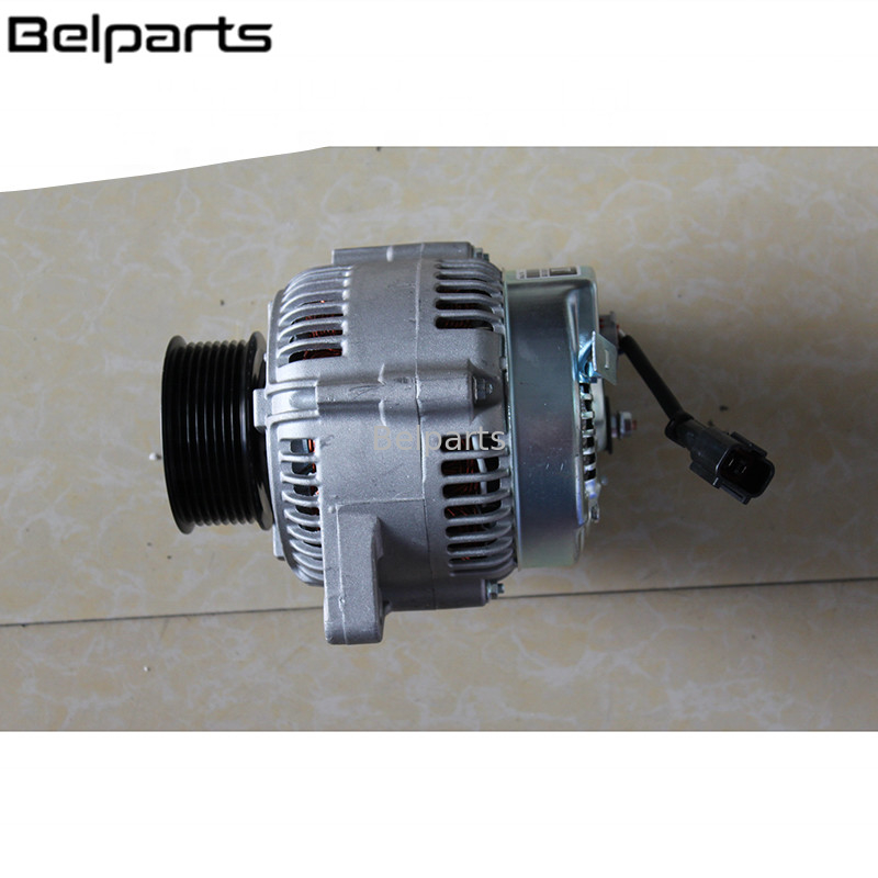Belpartsの掘削機の交流発電機PC200-7 PC200-8 PC200-6の発電機600-861-3420 600-821-6130 101211-7960エンジン6D107