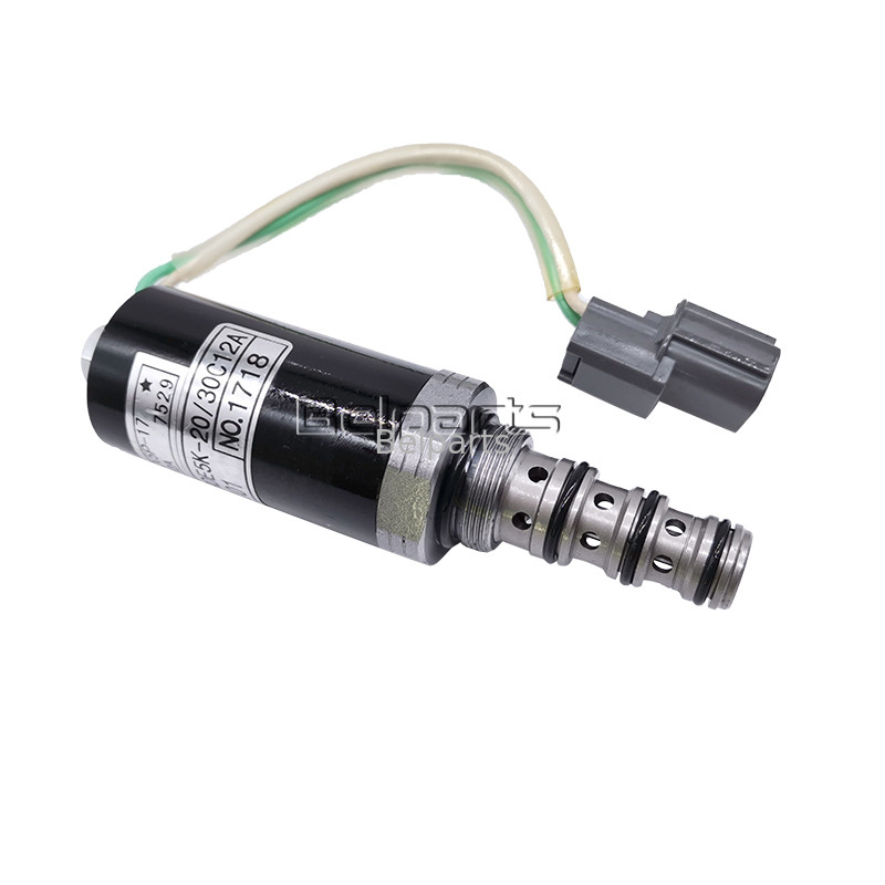 小さい油圧掘削機の部品SK200-5 12A-101 12A-111 G24D12 G24Y12主要なポンプ電磁弁