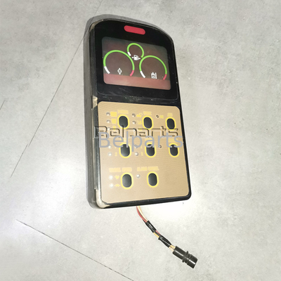 クローラー掘削機のモニターE317のモニターの表示パネル秒針