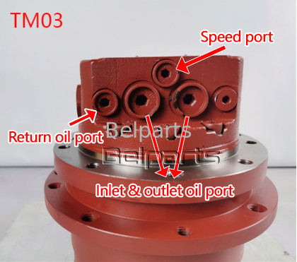 IHI28N IHI25VX IHI25NX IHI30NX ボブキャット325 EC25 TM03掘削機部品のための最終ドライブ