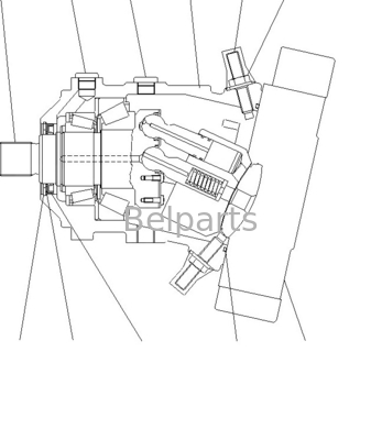 コマツー掘削機 トラベルモーター 416-18-31701 WA150-5 最終駆動車輪ロード