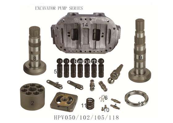 EX200-5掘削機の予備品9150726の掘削機ポンプ部品